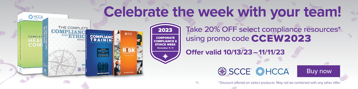 Celebrate Compliance and Ethics Week with your team!